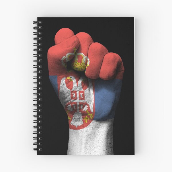 Item preview, Flag of Serbia on a Raised Clenched Fist  designed and sold by JeffBartels.