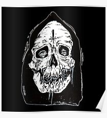 Skull face Poster