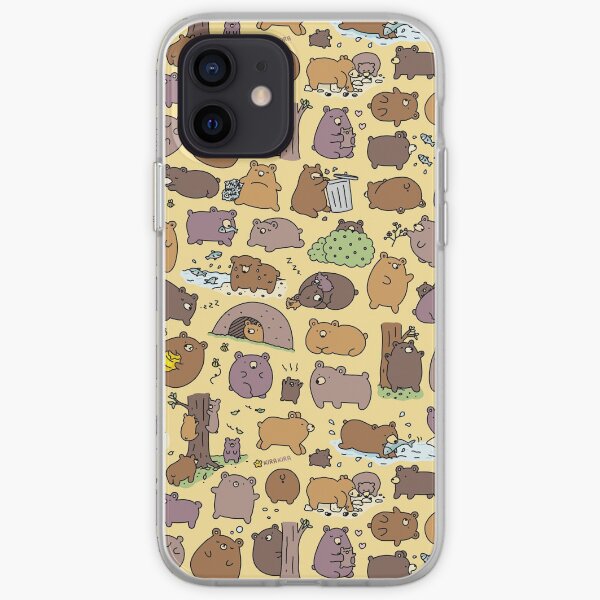 Beary Cute Bears iPhone Soft Case