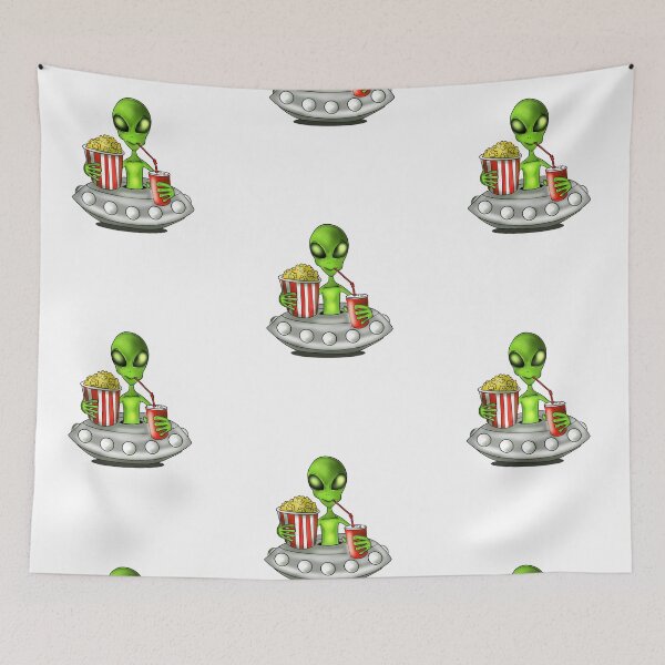 Item preview, Funny Alien Movies UFO Space Ship designed and sold by rlgeise1218.
