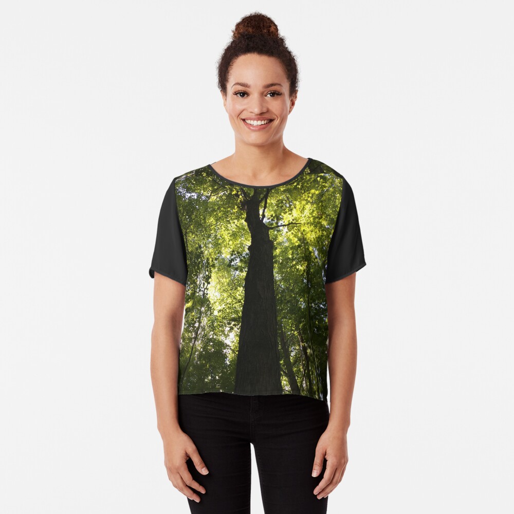 Tree Chiffon Top