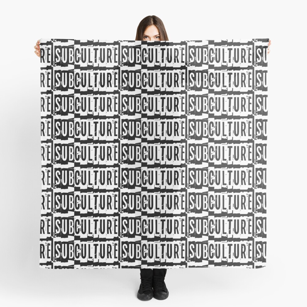 Sub Culture: Apparel & Accessories Scarf