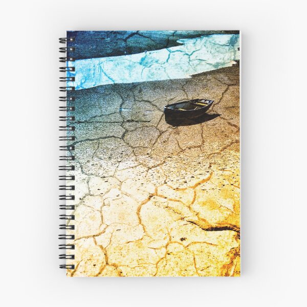 Item preview, Boat on a Cracked Shore (Adur, Shoreham, West Sussex) designed and sold by christo65.