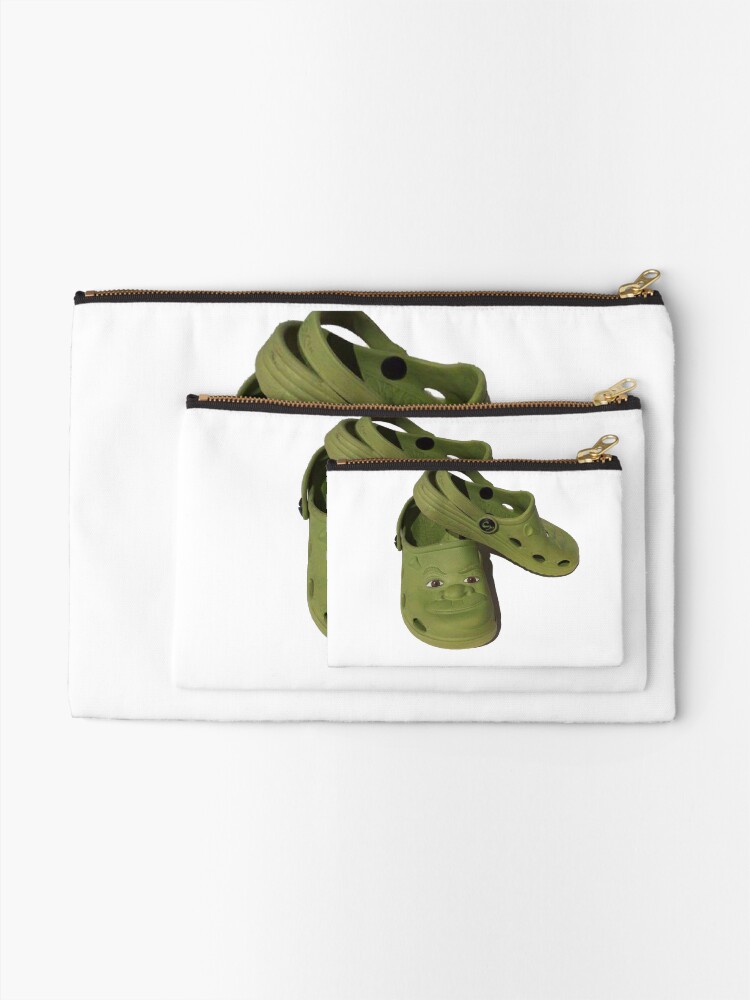 Shrek on the Croc Laptop Sleeve for Sale by apollosale