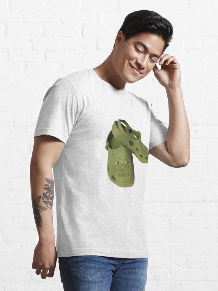 What are you doing in my Shrek Crocs Poster for Sale by apollosale