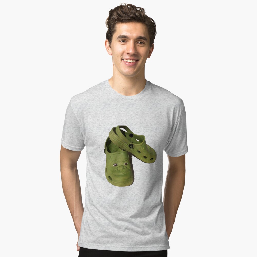 Shrek Crocs, an art print by Sancho - INPRNT