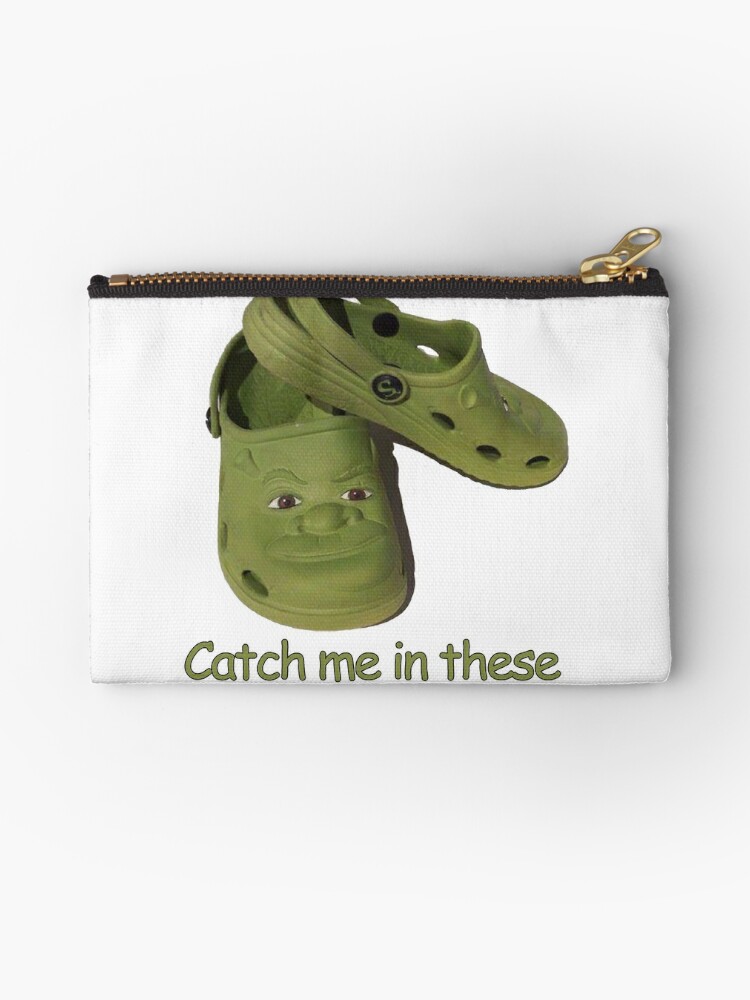 What are you doing in my Shrek Crocs Poster for Sale by apollosale