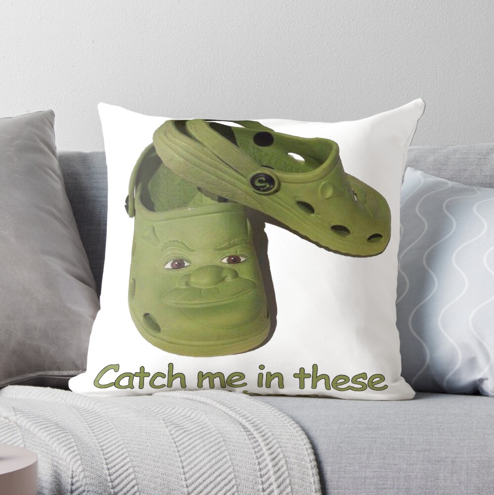 Shrek on the Croc Laptop Sleeve for Sale by apollosale