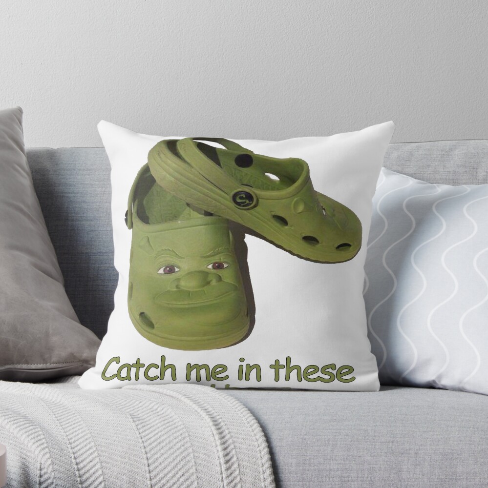 croc pillow