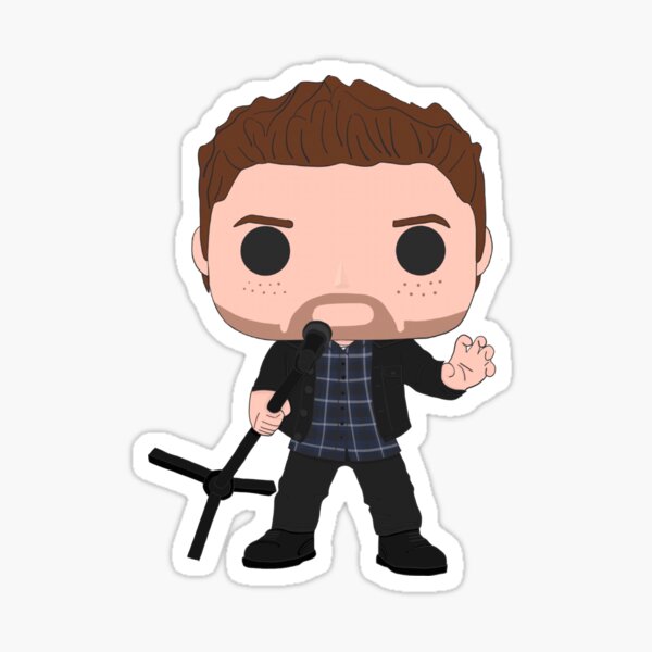 Rockstar Jensen Ackles Sticker