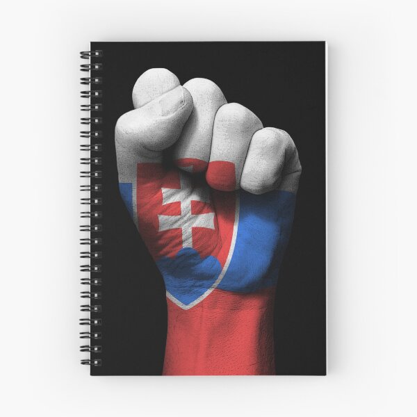 Item preview, Flag of Slovakia on a Raised Clenched Fist  designed and sold by JeffBartels.
