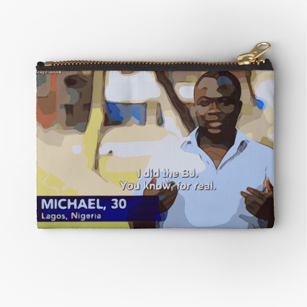 Michael did the BJ Zipper Pouch