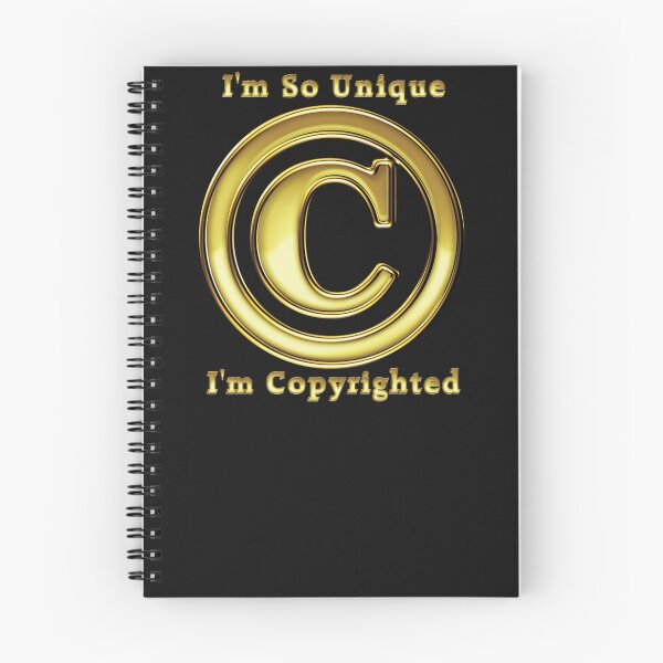 Item preview, Copyright Symbol So Unique Gold Design designed and sold by Gotcha29.