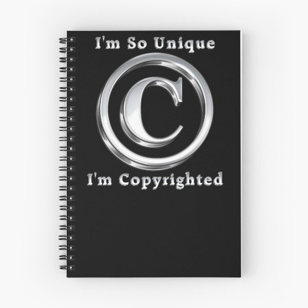 Item preview, Copyright Symbol So Unique Silver Design designed and sold by Gotcha29.