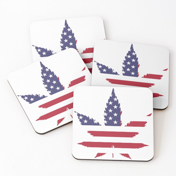 Item preview, Patriotic Pot Leaf designed and sold by PromoteProgress.