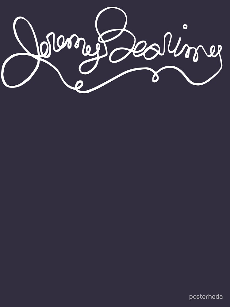 “Jeremy Bearimy (White)” T-shirt for Sale by posterheda | Redbubble