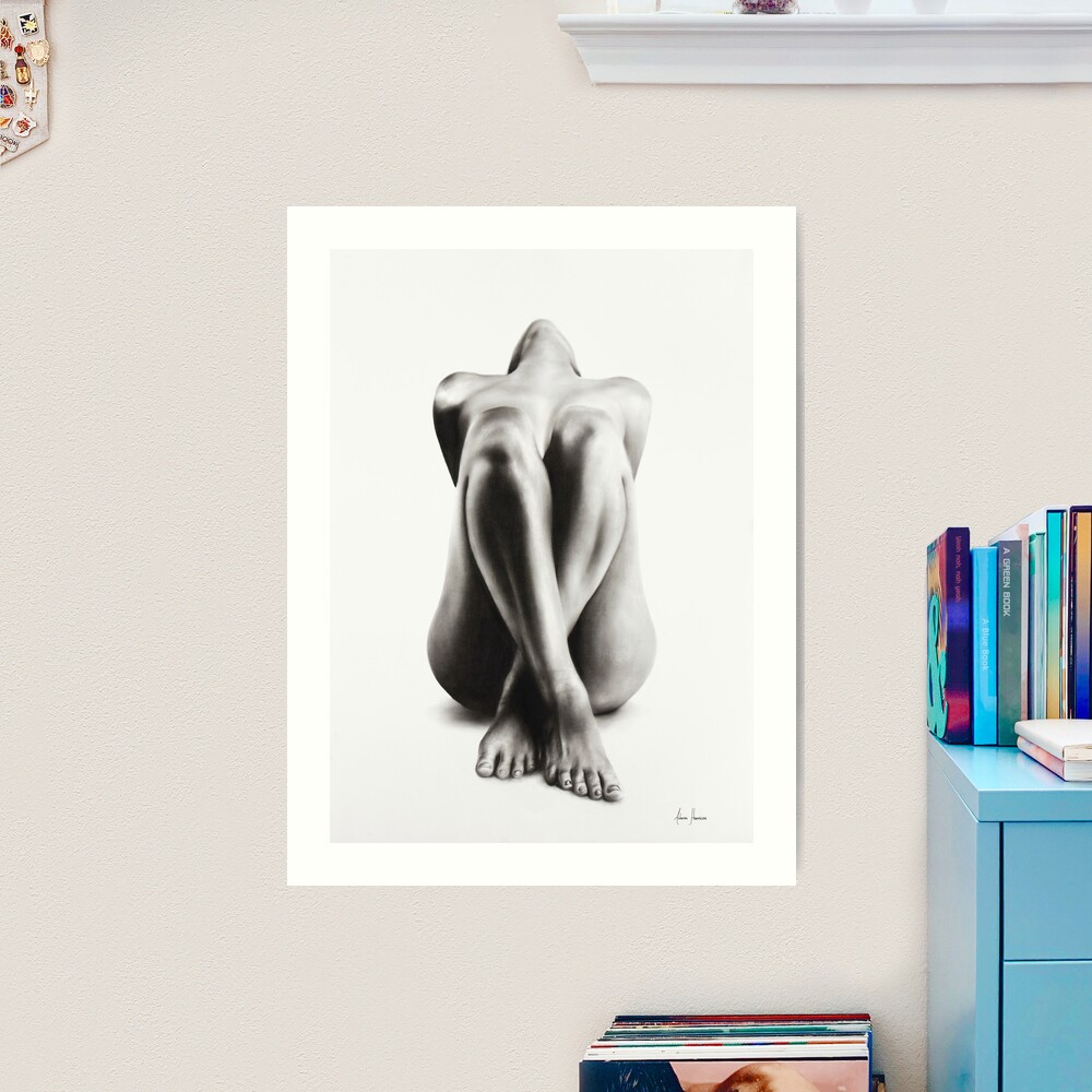  SOLVERIDE Nude Young Girls Wall Art Modern Aesthetic