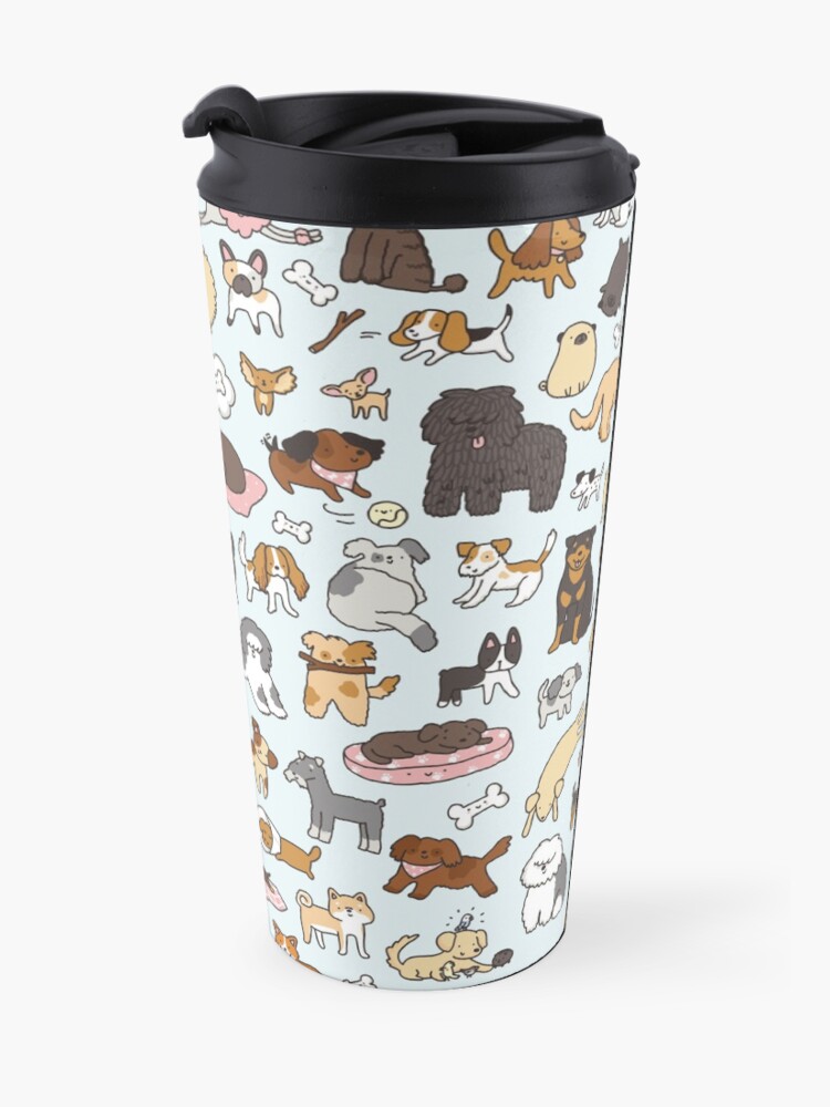 Alternate view of Doggy Doodle Travel Coffee Mug