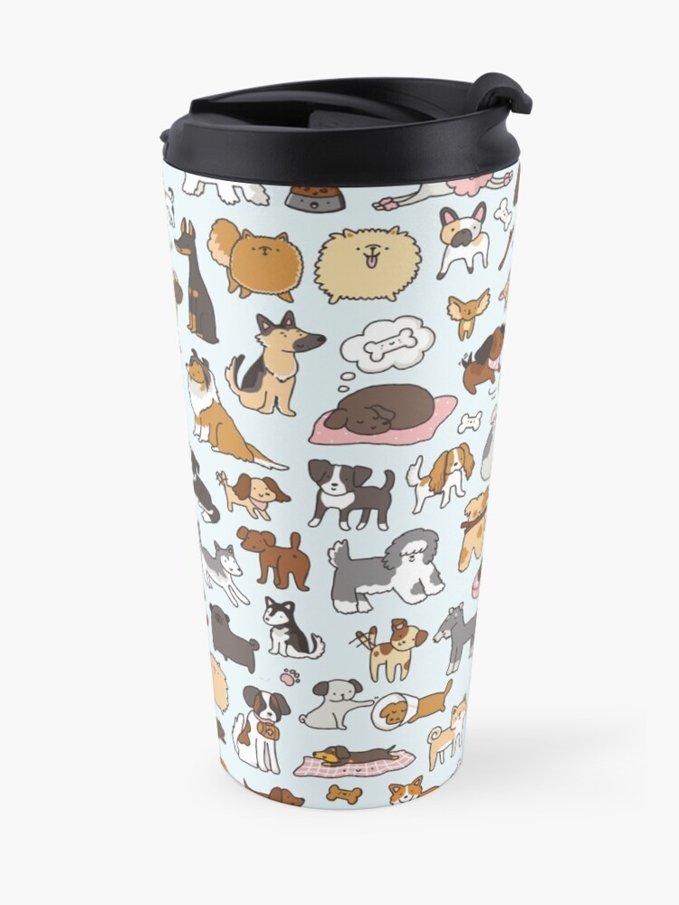 Alternate view of Doggy Doodle Travel Coffee Mug