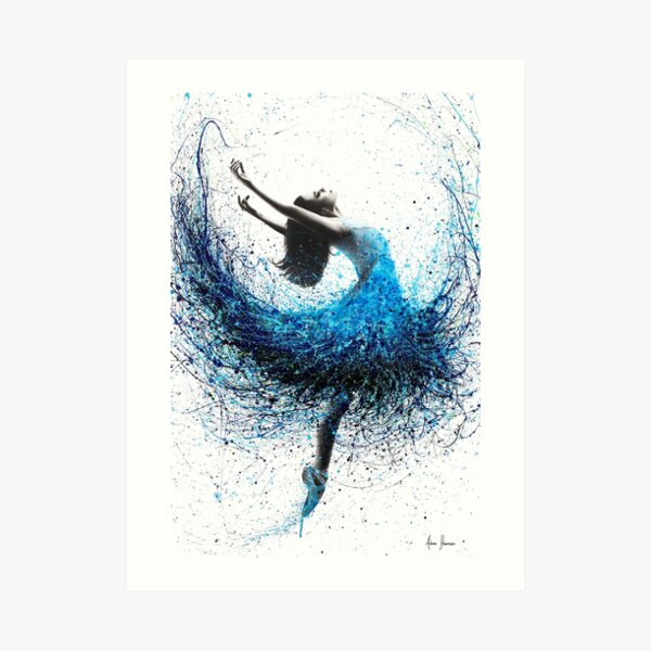 Ocean Mist Dance Art Print