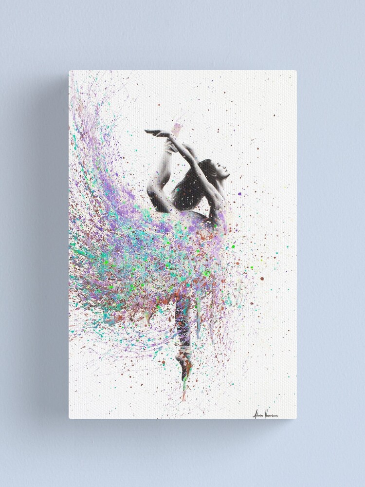 Alternate view of Opal Dance Canvas Print