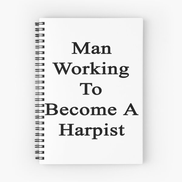 Item preview, Man Working To Become A Harpist  designed and sold by supernova23.