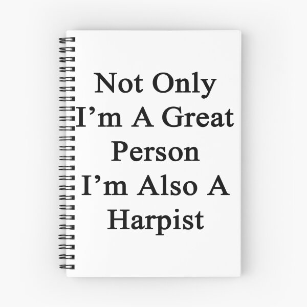 Item preview, Not Only I'm A Great Person I'm Also A Harpist  designed and sold by supernova23.
