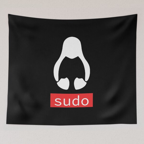 Item preview, Tux Penguin Sudo - Red Variant designed and sold by Mr-M00.