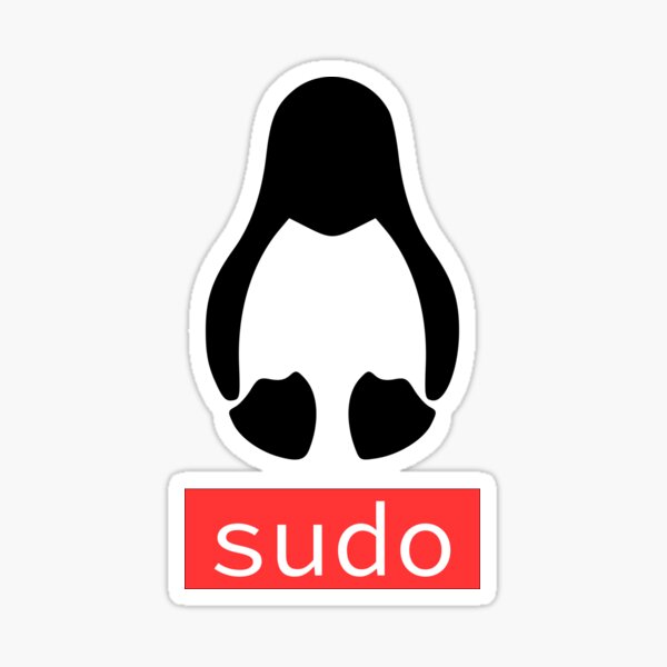 Item preview, Tux Penguin Sudo - Red Variant designed and sold by Mr-M00.