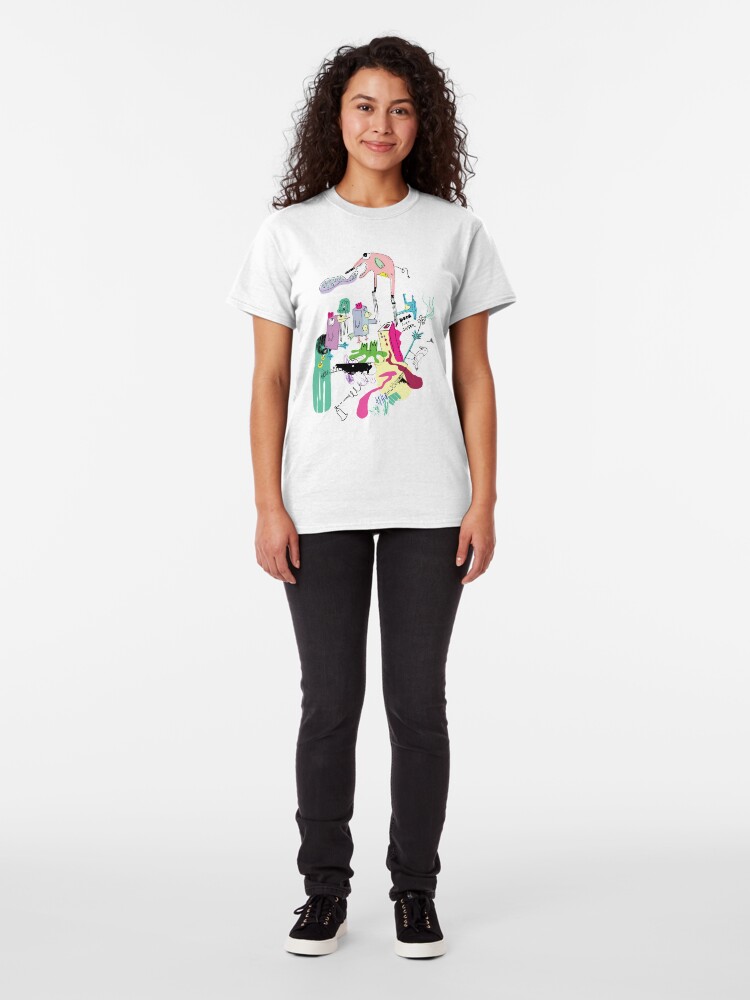 Alternate view of YYY birds Classic T-Shirt