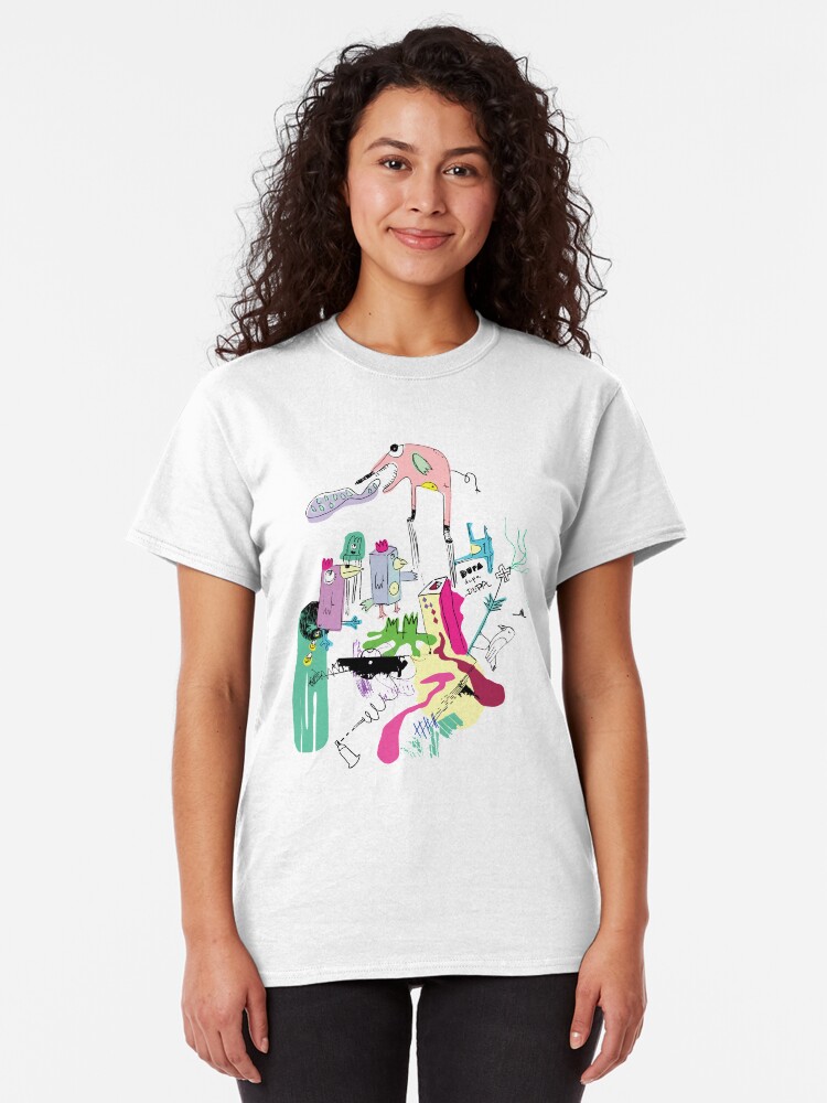 Alternate view of YYY birds Classic T-Shirt