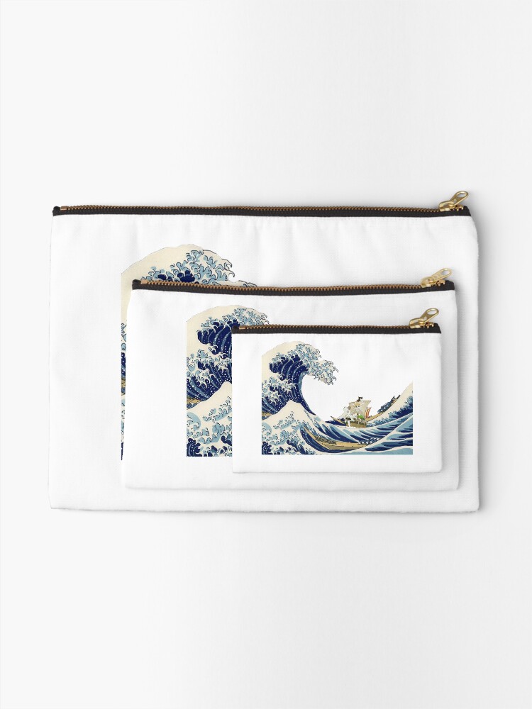 Thumbnail 2 of 4, Zipper Pouch, Going Merry Wave designed and sold by datkiddjustin.