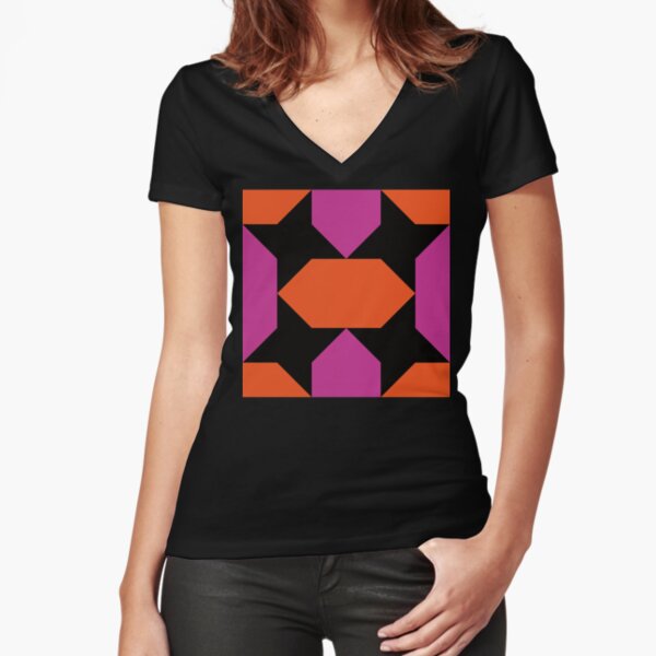 Fitted V-Neck T-Shirt