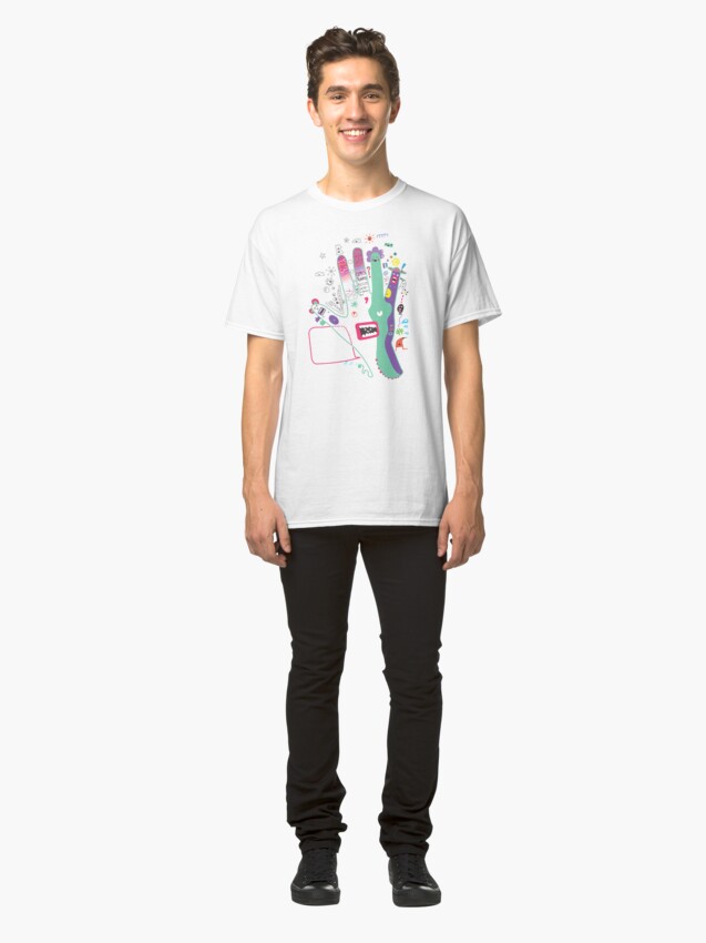 Alternate view of Speak to the hand Classic T-Shirt