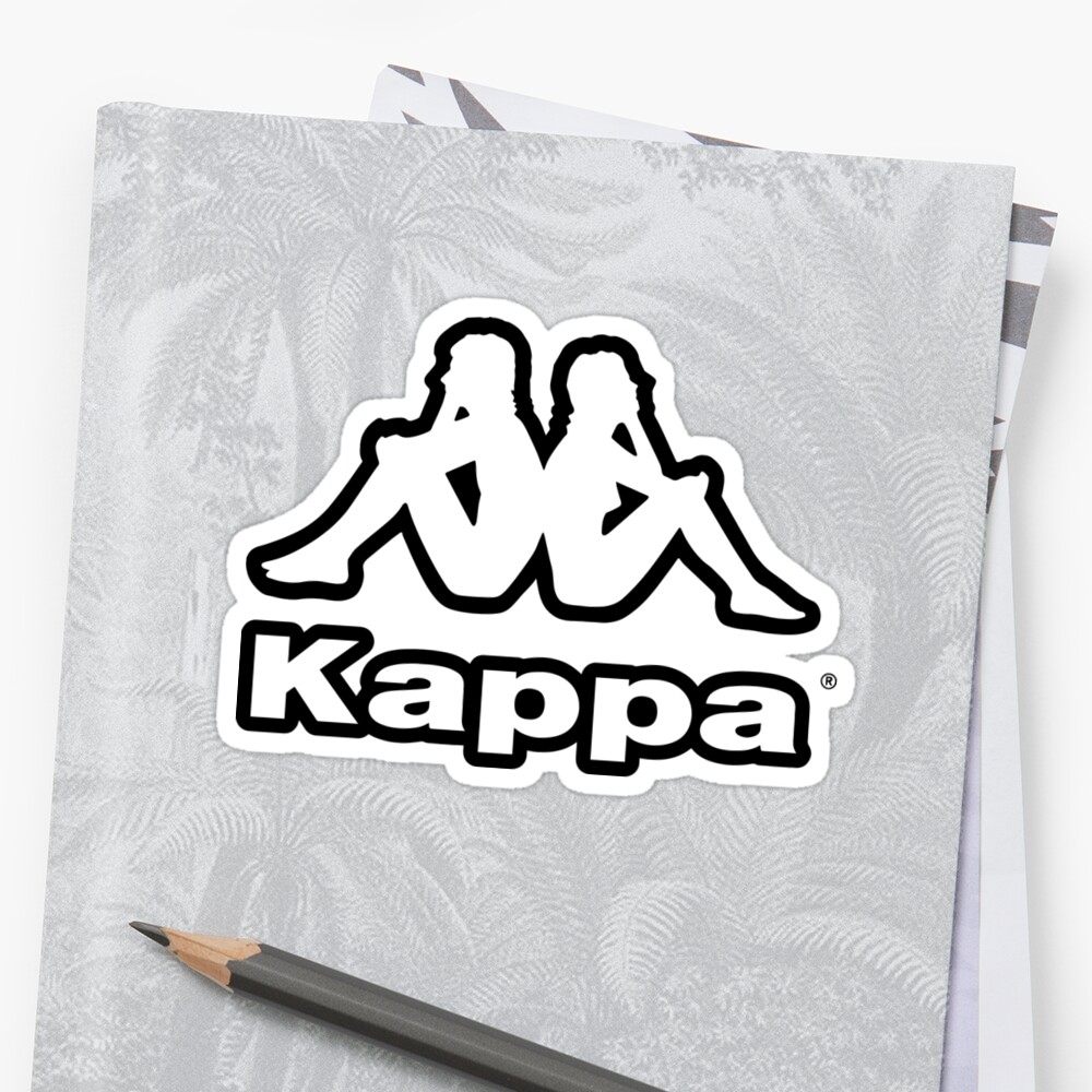 Kappa Logo Sticker By Memetrashpepe Redbubble