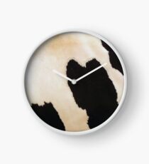 Cow Fur Clock