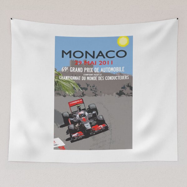 Item preview, 2011 Monaco Grand Prix Jenson Button designed and sold by Speedbirddesign.
