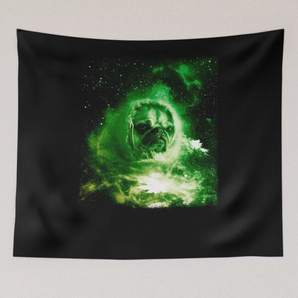 Item preview, Pug In Space Shirt Pug Astronaut Galaxy Cosmic Nebula Tshirt designed and sold by cgocgy.