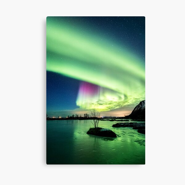 Green Ice Canvas Print