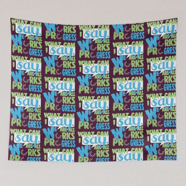 Item preview, What Can I say [Blue/Green] designed and sold by thescudders.