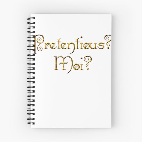 Item preview, Pretentious? Moi? designed and sold by digerati.