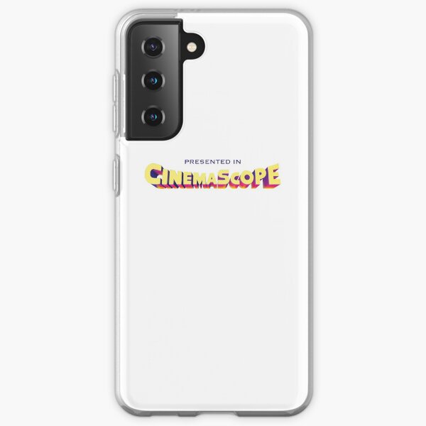 Presented in Cinemascope hollywood retro logo Samsung Galaxy Soft Case