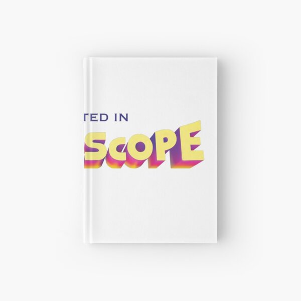 Presented in Cinemascope hollywood retro logo Hardcover Journal