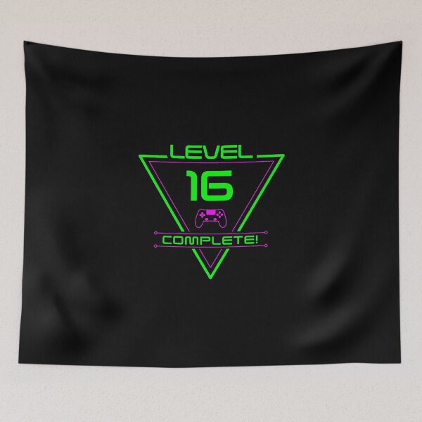 Item preview, Level Complete 16 Green&Pink designed and sold by ipiapacs.