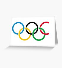 Olympia Pyeongchang Grußkarte