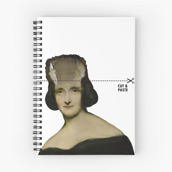 Item preview, Mary Shelley designed and sold by cosasliterarias.