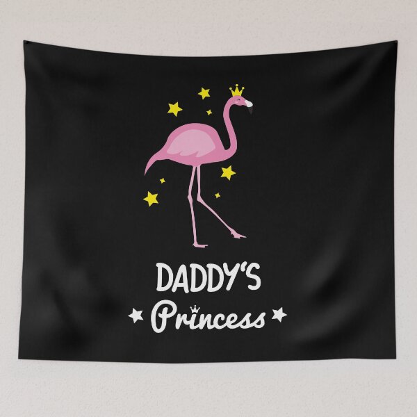 Item preview, princess daddy daughter flamingo newborn designed and sold by Cari-Graphy.