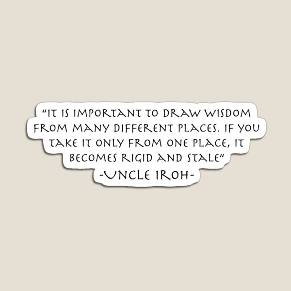 Item preview, Uncle Iroh on Wisdom designed and sold by danfalke.