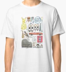 La La Land Illustration Jazz Saxophone Music Musical Classic T-Shirt