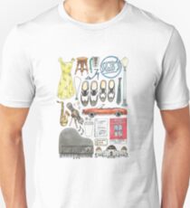La La Land Illustration Jazz Saxophone Music Musical Unisex T-Shirt